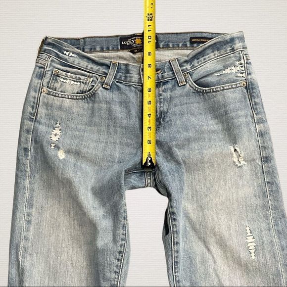 Lucky brand sienna slim boyfriend jeans size 25 - Picture 6 of 10
